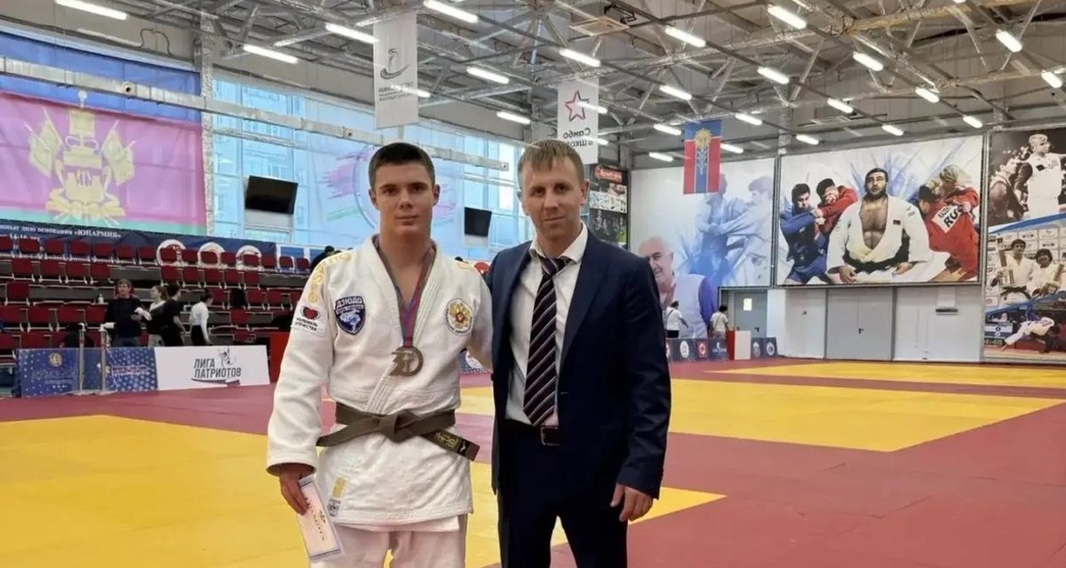 Новороссийский дзюдоист взял бронзу краевого первенства, где выступили более 500 спортсменов